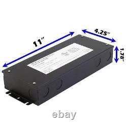 UL Listed 12v 300w Dimmable LED Light Triac Driver Power supply AC 25 Amp