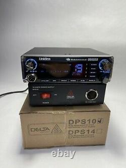 UNIDEN BEARCAT 980SSB 40 Channel CB Radio with Compact DPS10 10 AMP POWER SUPPLY