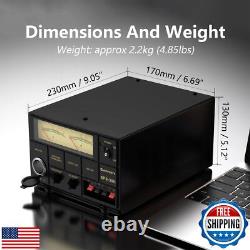Universal Compact Bench Power Supply- 30 Amp Regulated Home Lab Benchtop AC-t