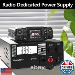 Universal Compact Bench Power Supply- 30 Amp Regulated Home Lab Benchtop AC-t