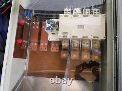 Used 1250amp generator manual changeover panel