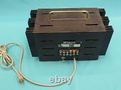 VINTAGE 1970s MASSIVE VHF ENGINEERING Co PS3012 30 Amp REGULATED POWER SUPPLY