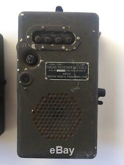 VTG WWII Signal Corps Type PE-157 Radio Power Supply Unit & BC-148-C BUNDLE Amp