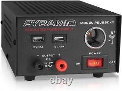 Versatile 7 Amp Power Supply with USB Ports & Cigarette Lighter for Electronics