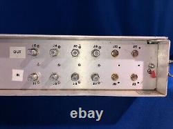 Vertex RSI PS1000.0026 Amplifier Power Supply PS-1000/7/9 Powers On PLS READ