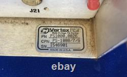 Vertex RSI PS1000.0026 Amplifier Power Supply PS-1000/7/9 Powers On PLS READ