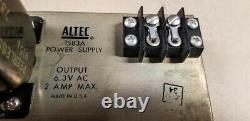 Vintage Altec 1583A 1583 A 6.3V AC 2 Amp Power Supply with Original Box for 1567A