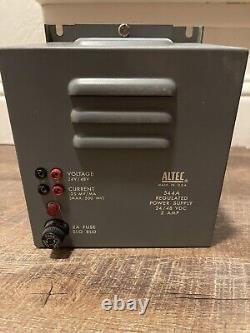 Vintage Altec 544A 2 Amp 24/48 VDC Regulated Power Supply FAST SHIPPING