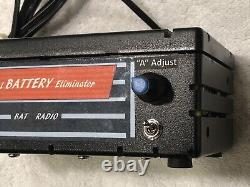 Vintage Farm / Battery Tube Radio Universal Power Supply / Battery Eliminator