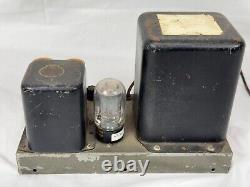 Vintage Heathkit W-3M Tube Amplifier Amp Power Supply Powers On