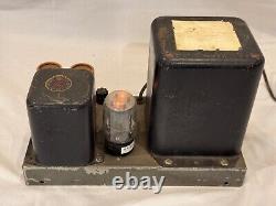 Vintage Heathkit W-3M Tube Amplifier Amp Power Supply Powers On