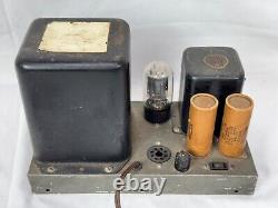 Vintage Heathkit W-3M Tube Amplifier Amp Power Supply Powers On