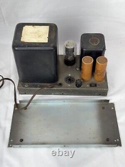 Vintage Heathkit W-3M Tube Amplifier Amp Power Supply Powers On