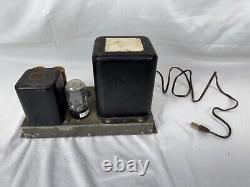 Vintage Heathkit W-3M Tube Amplifier Amp Power Supply Powers On