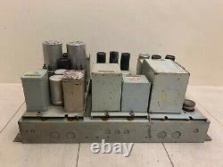 Vintage Langevin 201b Power Supply, 111 Preamp, 102 Program Amp, Mounting Frame