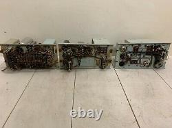 Vintage Langevin 201b Power Supply, 111 Preamp, 102 Program Amp, Mounting Frame