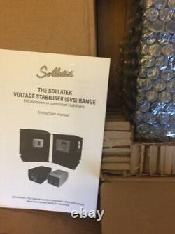 Voltright Svs Sollatek Voltage Stabiliser New 230 Volts 16 Amps