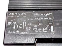 WATLOW DIN-a-mite 55 AMP SSR DC10-40P0-0000 SOLID STATE POWER CONTROL #4