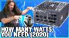 Wasting Money On Power Supplies How Many Watts You Need For A Pc Psu 2020
