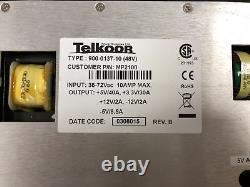 X1 Telkoor 900-0137-10(48v) Power Supply Unit Mp2100 10amp Max Rev B Rohs