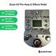 Zoom A3 Pre-amp & Effects Pedal For Acoustic Guitar With Us Power Supply