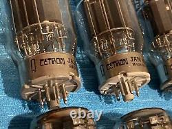 18x 6336B Tubes à double triode pour amplificateurs et alimentations électriques de Glenn Croft Stock