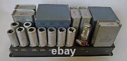 1955 Aeroflex Dual Tube Power Supply Western Electric Tubes Amp Pre Amplificateur