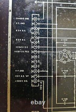 1955 Aeroflex Dual Tube Power Supply Western Electric Tubes Amp Pre Amplificateur