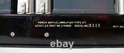 1955 Aeroflex Dual Tube Power Supply Western Electric Tubes Amp Pre Amplificateur