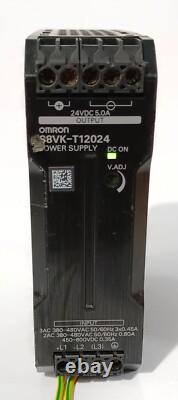 1 PCS ALIMENTATION Omron S8VK-T12024 USAGÉE 277/480v-ac 5Amp 24v-dc 120w