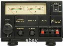 ALIMENTATION ÉLECTRIQUE CB RADIO HAM SSB 30 AMPÈRES 220V AC 50-60 Hz 8-15V DC