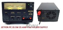 ALIMENTATION ÉLECTRIQUE CB RADIO HAM SSB PC-30-SW 35 AMP 220V AC 50-60 Hz 8-15V DC