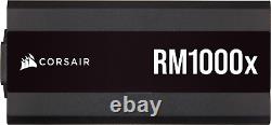 Alimentation ATX Rm1000X 80 Plus Gold Fully Modular 1000 Watt avec ventilateur de 135 mm M
