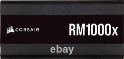 Alimentation ATX Rm1000X 80 Plus Gold Fully Modular 1000 Watt avec ventilateur de 135 mm M