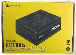 Alimentation ATX Rm1000X 80 Plus Gold Fully Modular 1000 Watt avec ventilateur de 135 mm M