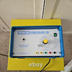 Alimentation/Bloc d'alimentation Irwin Powerbase V8 RELAY 8AMP Bleu TESTÉ FONCTIONNEL