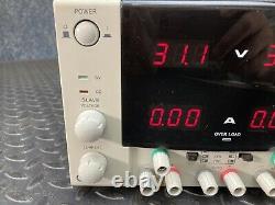 Alimentation En Courant Continu À Double Passage Vers Le Haut 6303d, 30 Volts, 3 Ampères