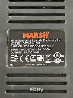 Alimentation Marsh DT70PW150P 100-240VAC, 4.6 Amp, 15VDC Sortie Nouvelle Boîte Ouverte