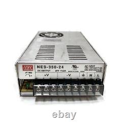 Alimentation Meanwell NES-350-24. 24 Volts 14 Ampères. Entrée 110/240 volts.