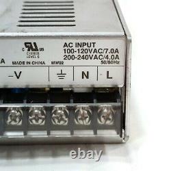 Alimentation Meanwell NES-350-24. 24 Volts 14 Ampères. Entrée 110/240 volts.