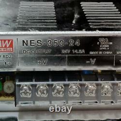 Alimentation Meanwell NES-350-24. 24 Volts 14 Ampères. Entrée 110/240 volts.