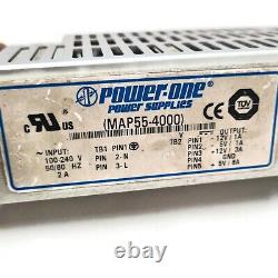Alimentation Power One MAP55-4000 12 12 5 5 Volts