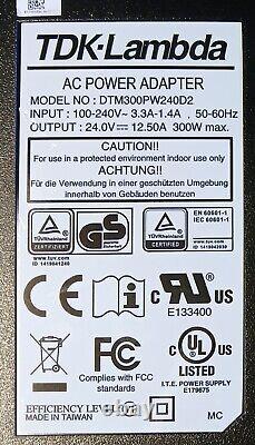 Alimentation TDK-Lambda DTM300PW240D2, 24V @12,5 ampères, 300W max, bureau