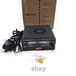 Alimentation à découpage Currens CSM815D. Entrée 220 Volts. 13,8 volts DC.