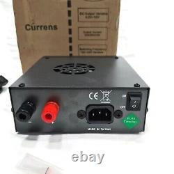 Alimentation à découpage Currens CSM815D. Entrée 220 Volts. 13,8 volts DC.