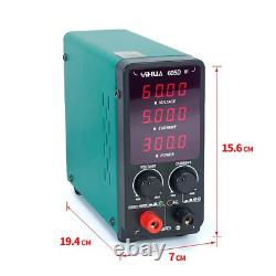 Alimentation de banc DC réglable 605D-III 0,00-60V 0,000-5A réglable