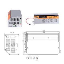 Alimentation électrique HY-Es150 CO2 de 150-180W pour machine de gravure et de découpe au laser