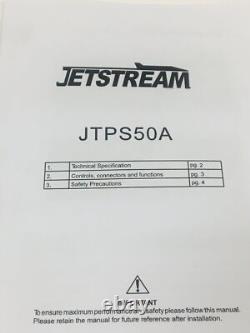 Alimentation électrique Jetstream 50 Amp 13.8 VDC avec pôles et postes Powr + livraison gratuite et retours