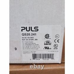 Alimentation électrique Puls Dimension 100-240VAC 24VDC Qs20.241 Qs20-241 20A