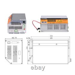 Alimentation électrique de 80W pour laser CO2, source d'alimentation pour machine de gravure et de découpe HY-Es80